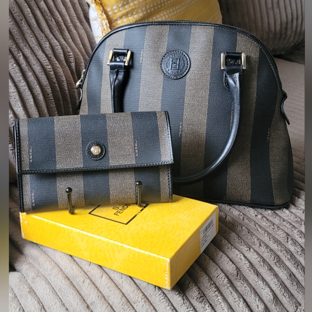 EUC FENDI BAG & WALLET